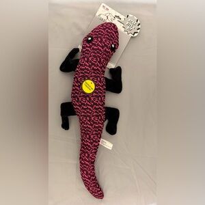 Durable Pink and Black Dog Toy